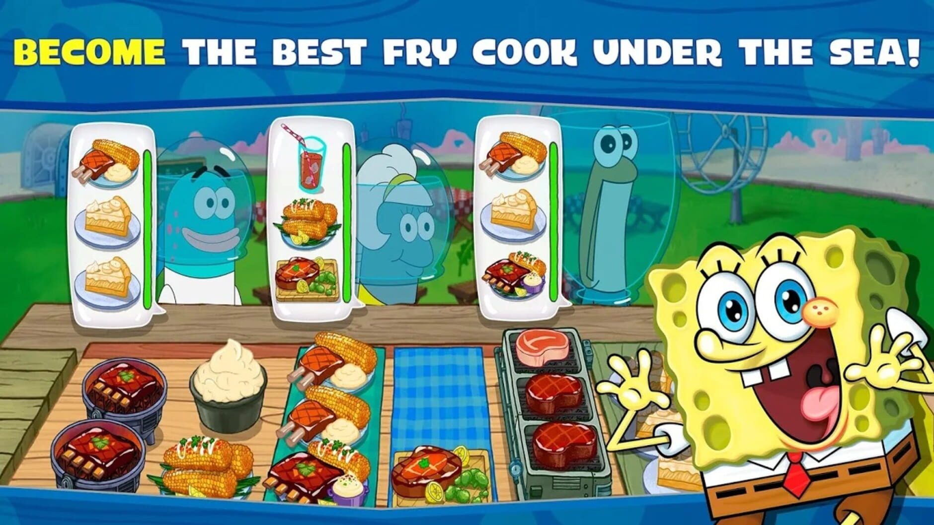 A screenshot backdrop taken from the game: .