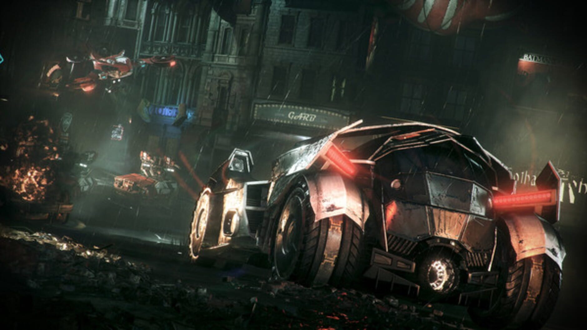 Screenshot for Batman: Arkham Knight - Prototype Batmobile Skin