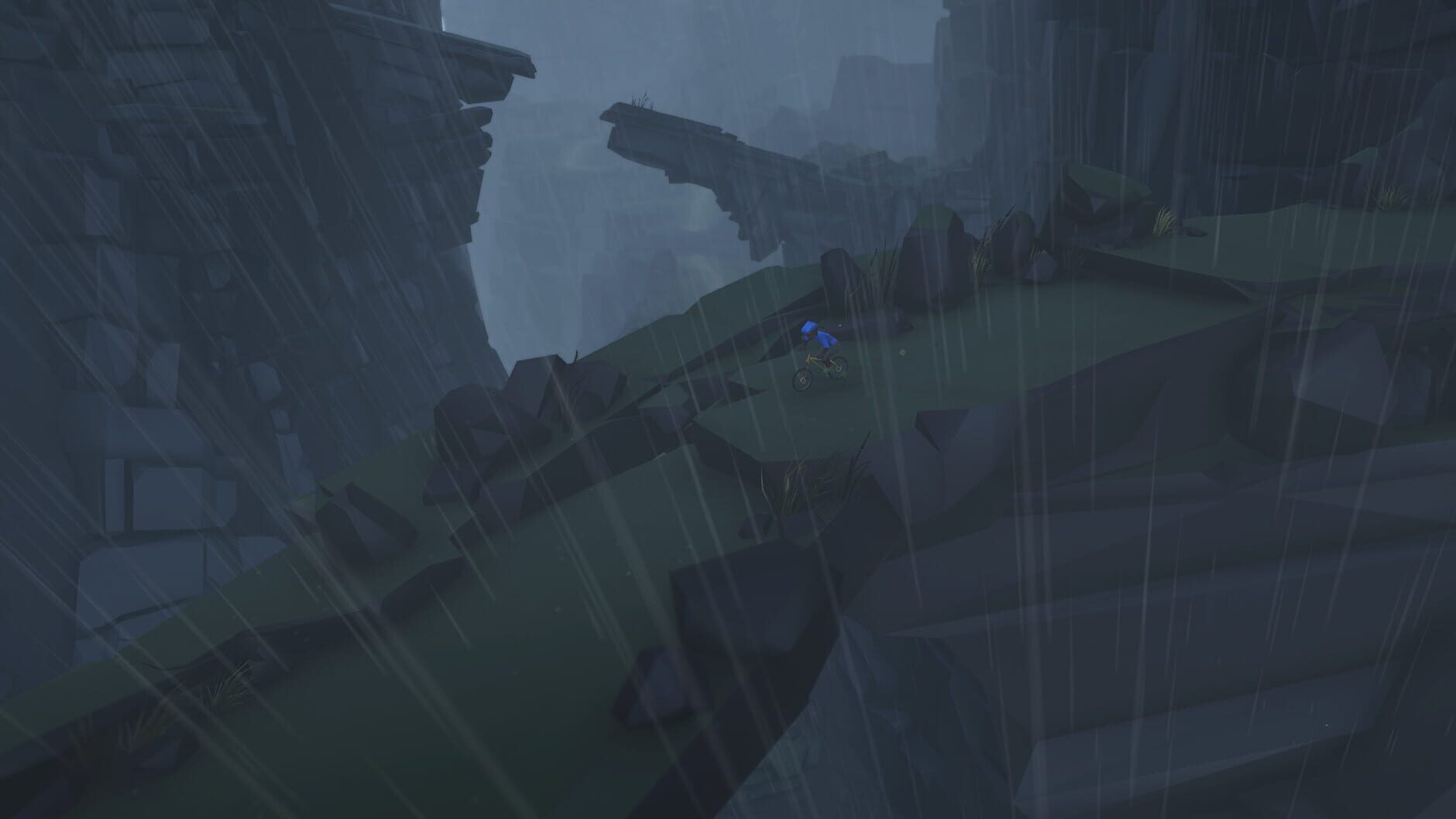 Screenshot for Lonely Mountains: Downhill - Eldfjall Island