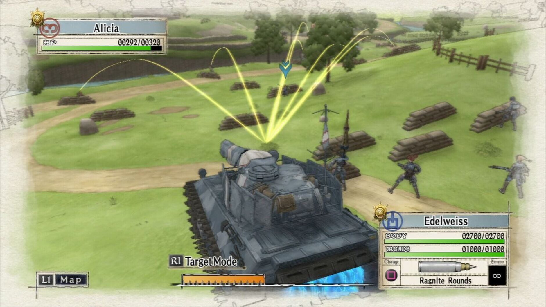 Screenshot for Valkyria Chronicles