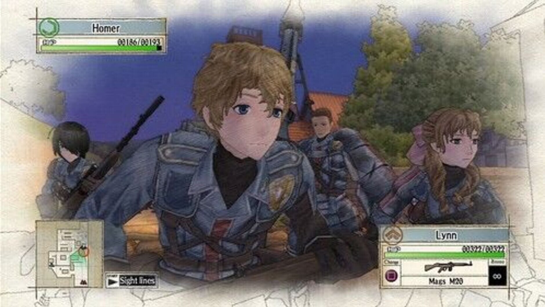 Screenshot for Valkyria Chronicles: Edy's Mission "Enter the Edy Detachment"