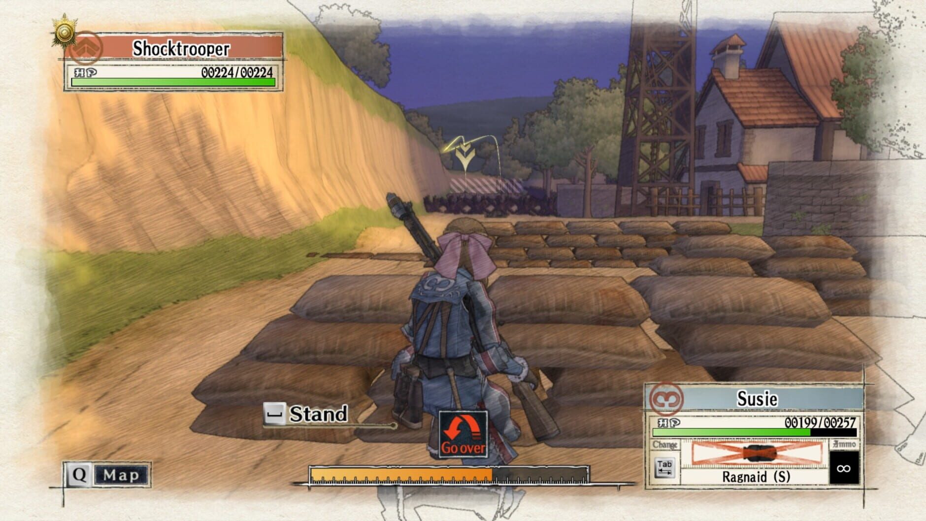 Screenshot for Valkyria Chronicles: Edy's Mission "Enter the Edy Detachment"