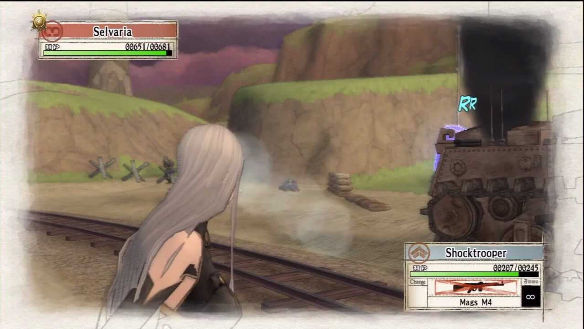 Screenshot for Valkyria Chronicles: Selveria's Mission - Behind Her Blue Flame