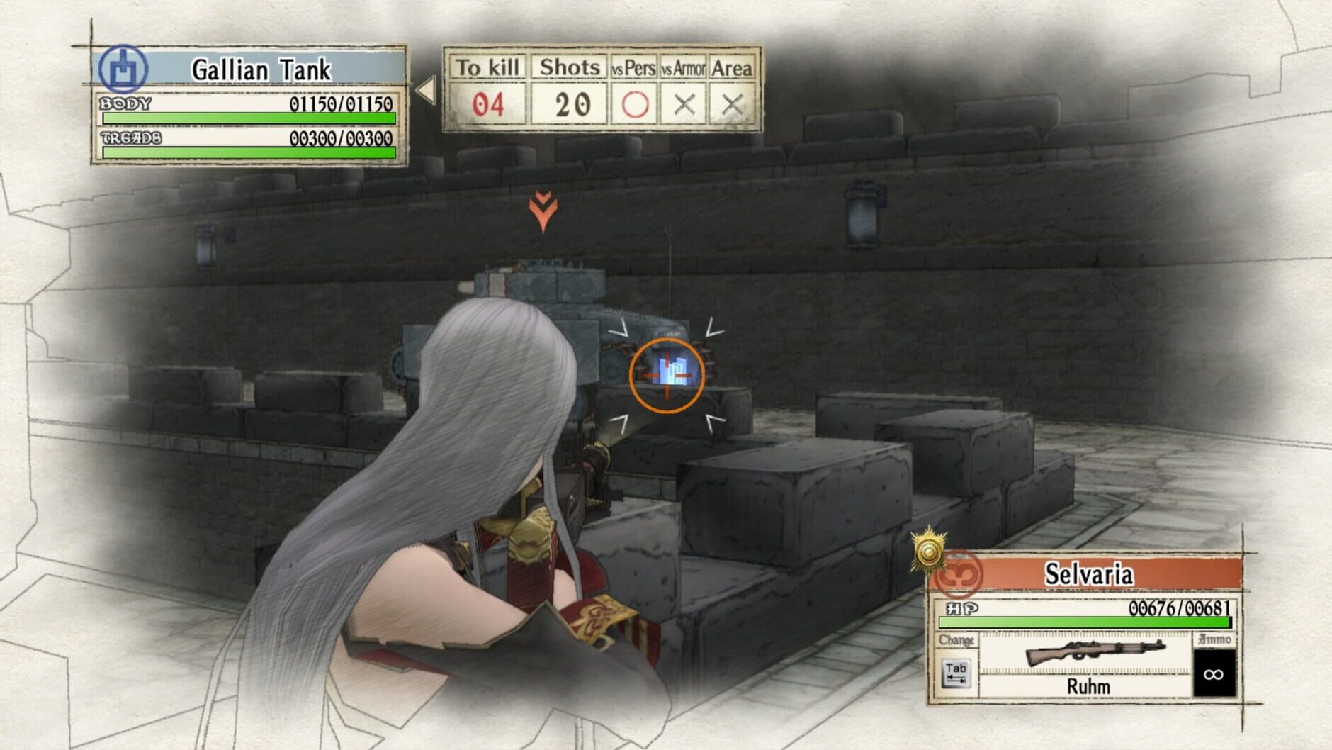 Screenshot for Valkyria Chronicles: Selveria's Mission - Behind Her Blue Flame
