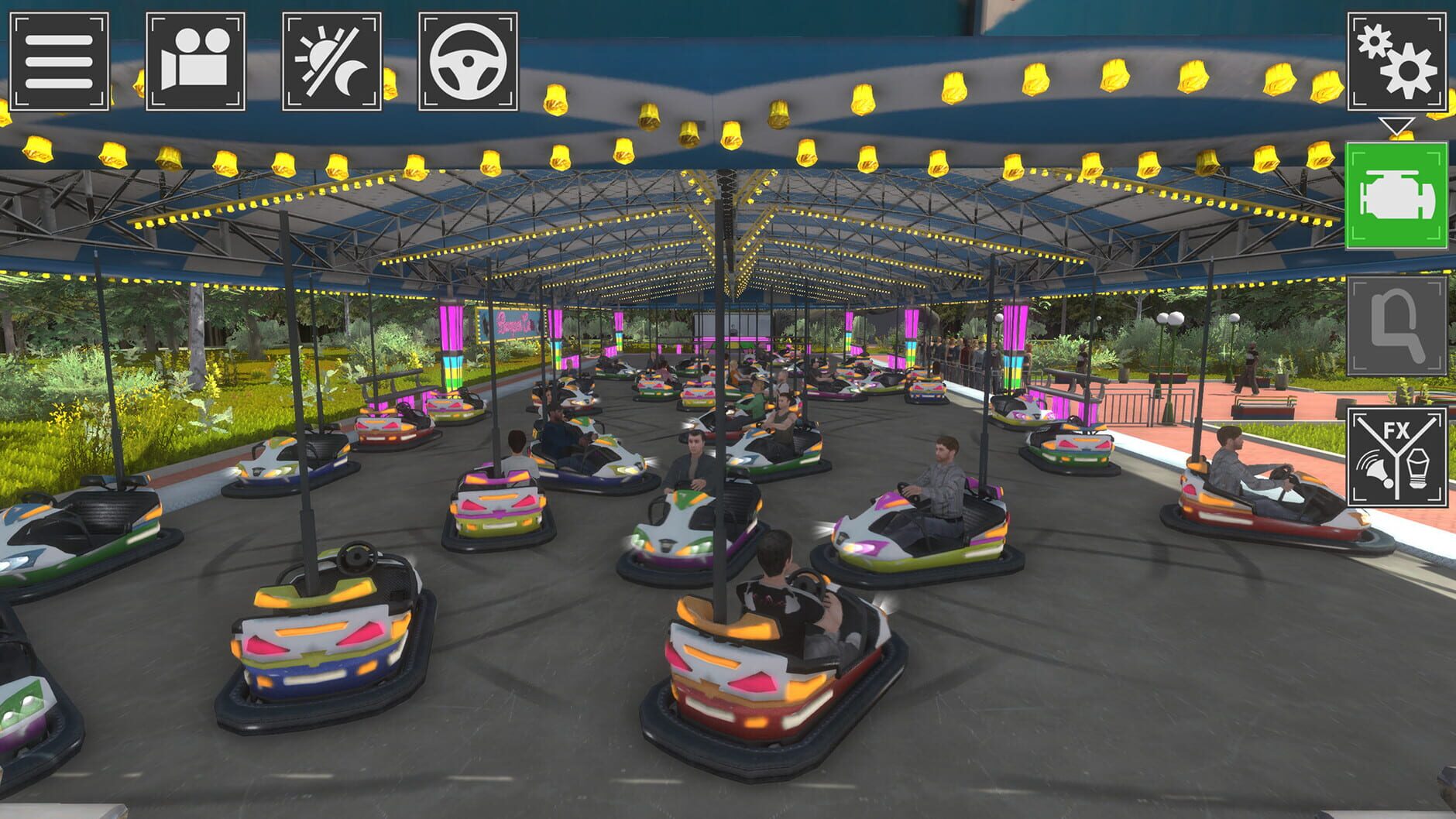 Screenshot for Theme Park Simulator: Rollercoaster Paradise