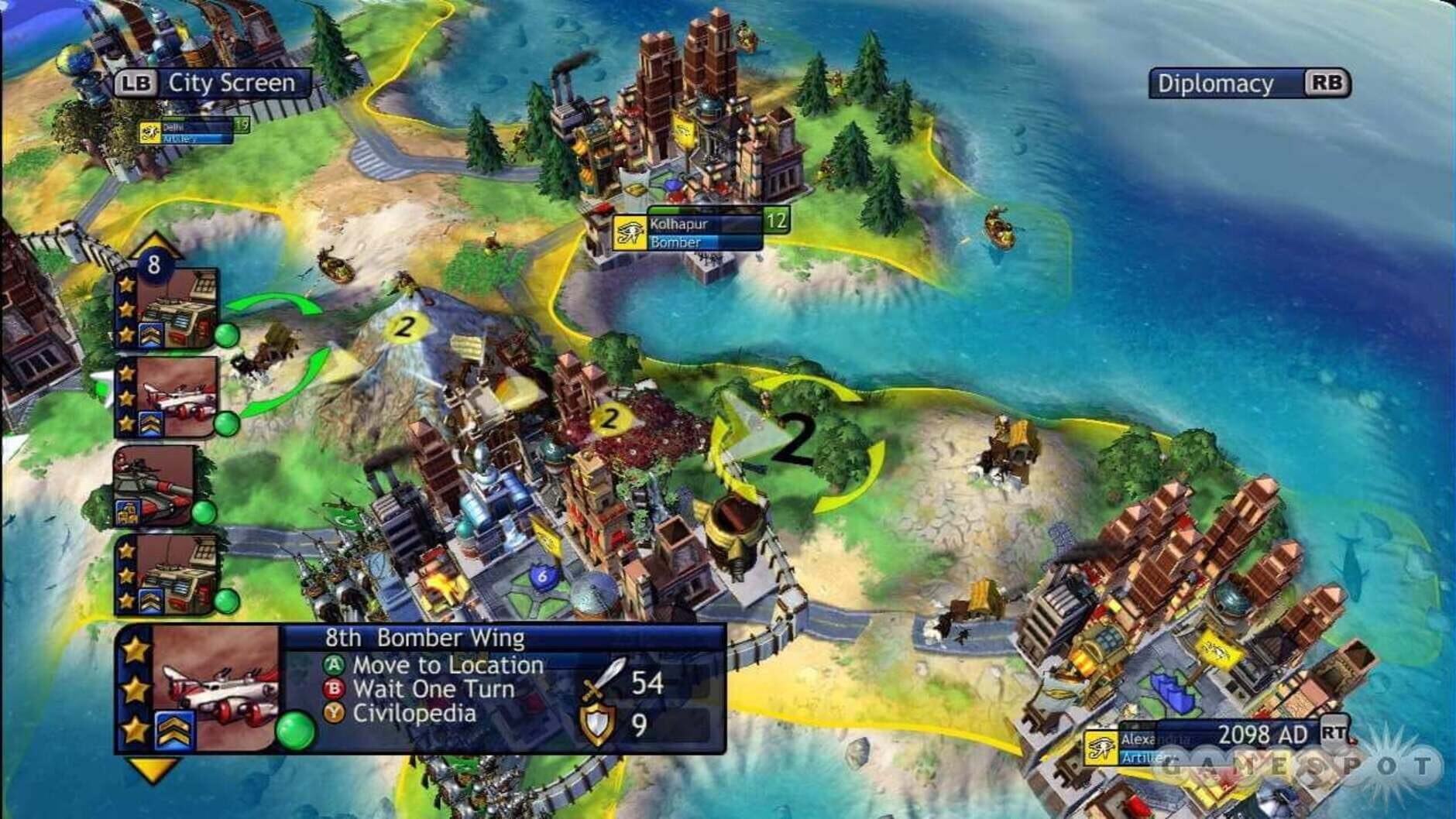 Screenshot for Sid Meier's Civilization Revolution