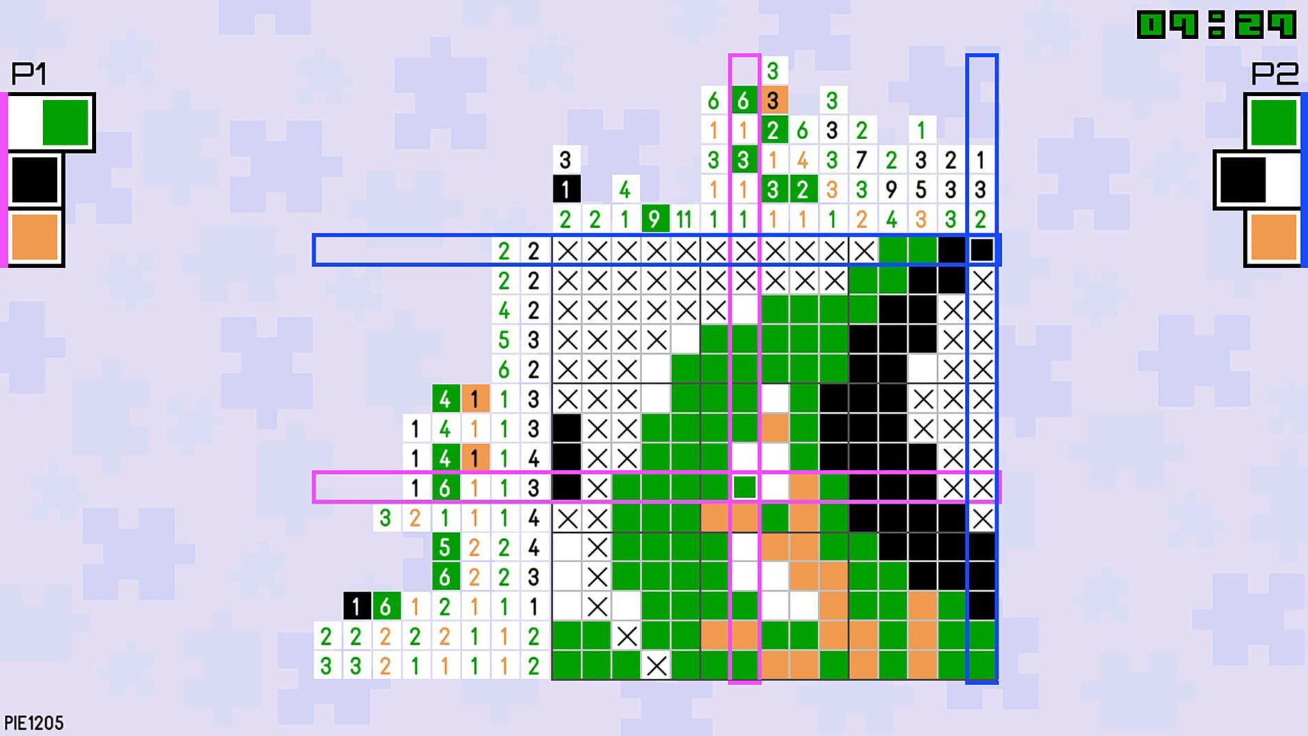 Screenshot for Pic-a-Pix Pieces