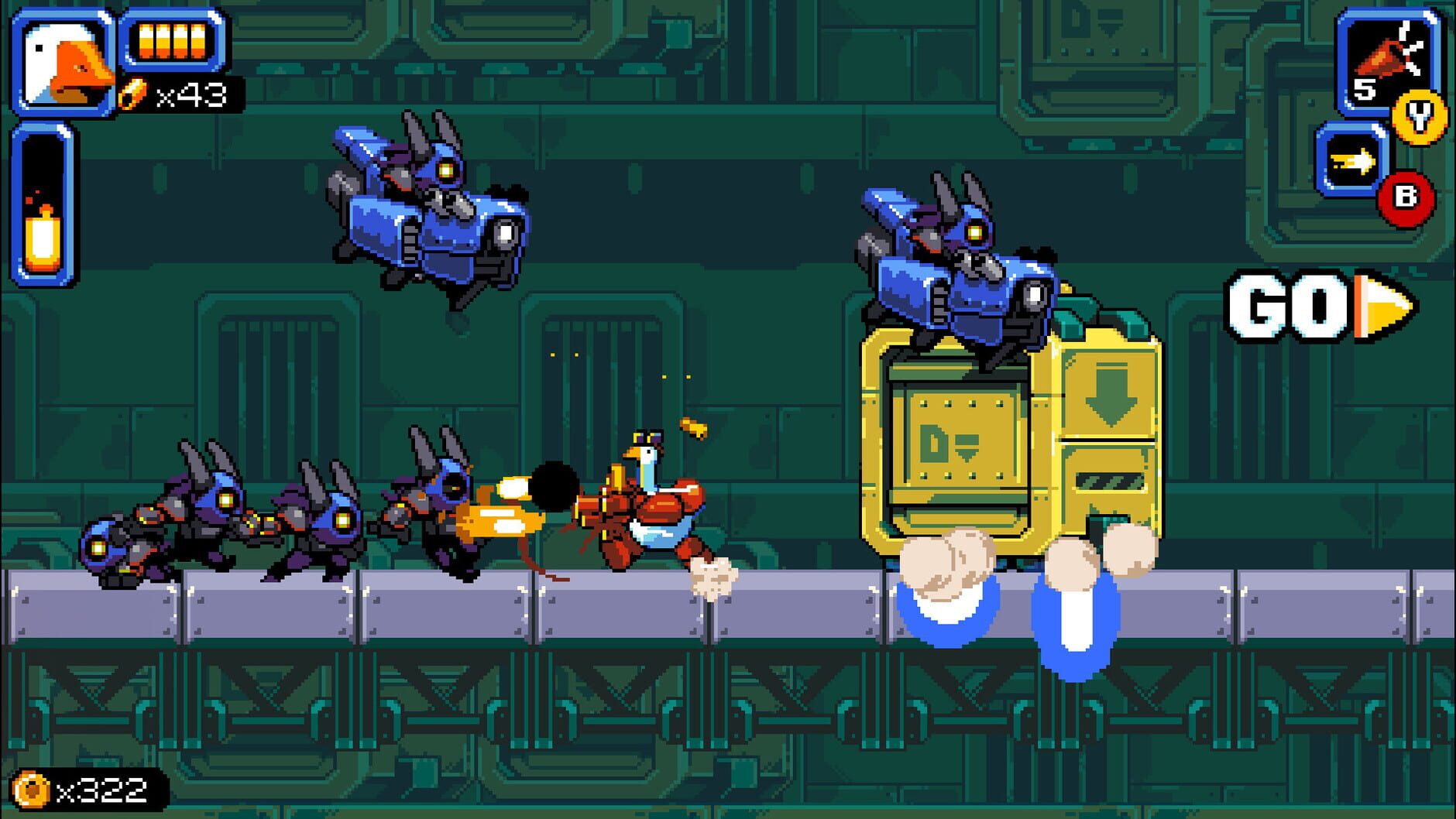 Screenshot for Mighty Goose