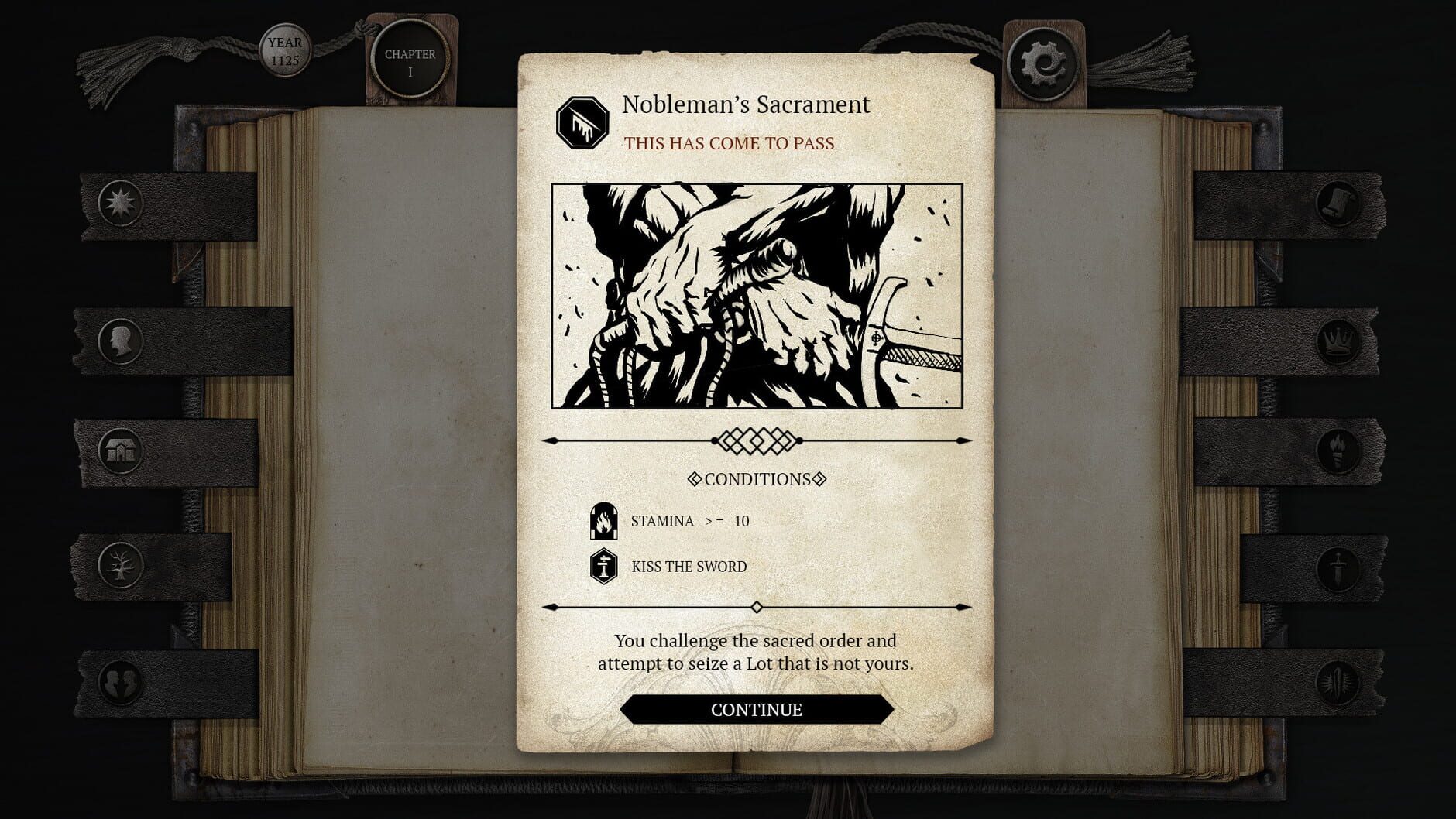 Screenshot for The Life and Suffering of Sir Brante