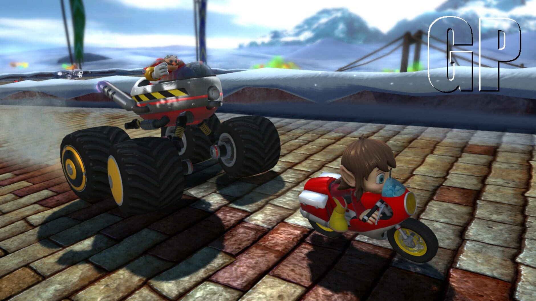 Screenshot for Sonic & Sega All-Stars Racing with Banjo-Kazooie