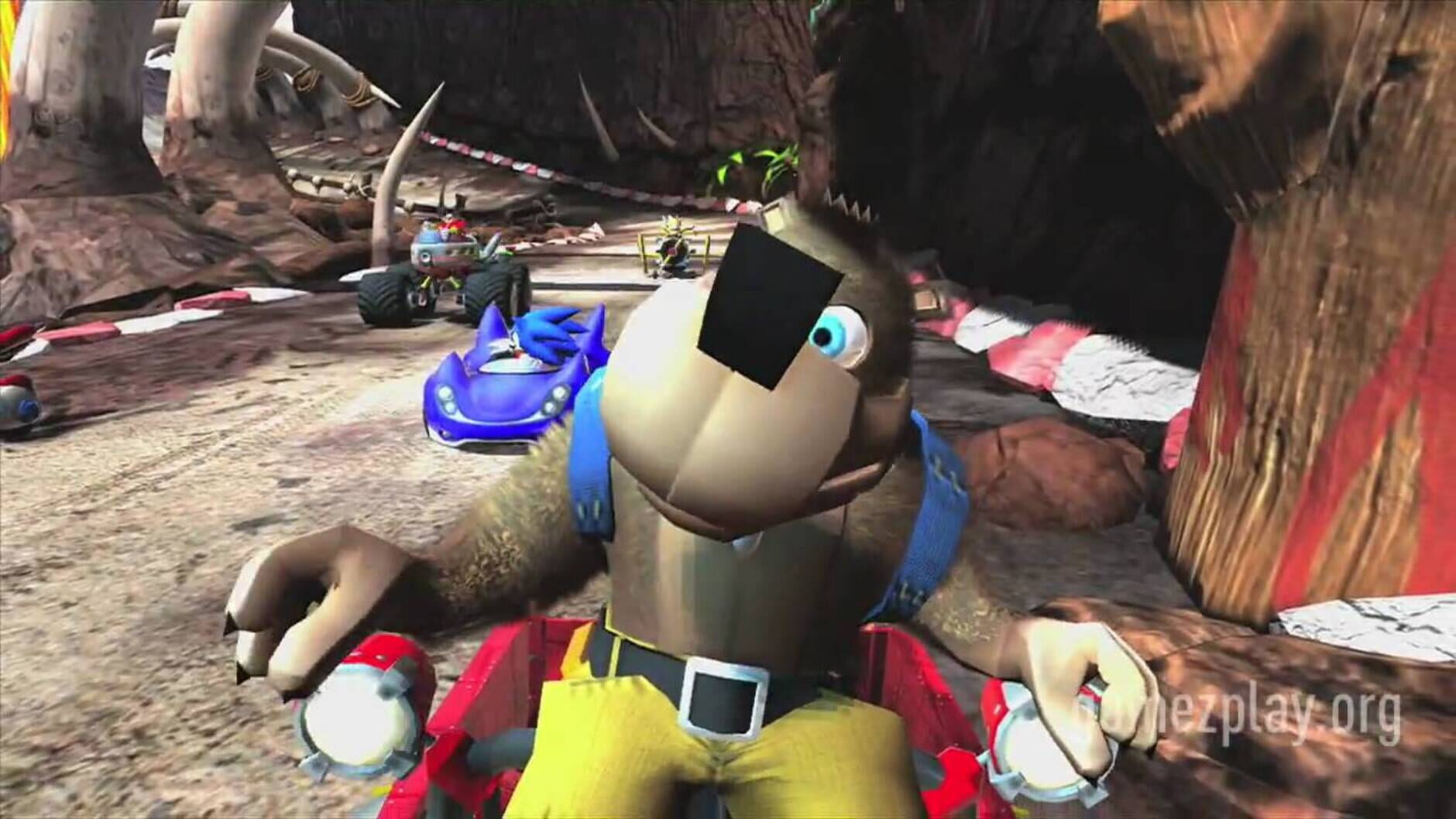 Screenshot for Sonic & Sega All-Stars Racing with Banjo-Kazooie