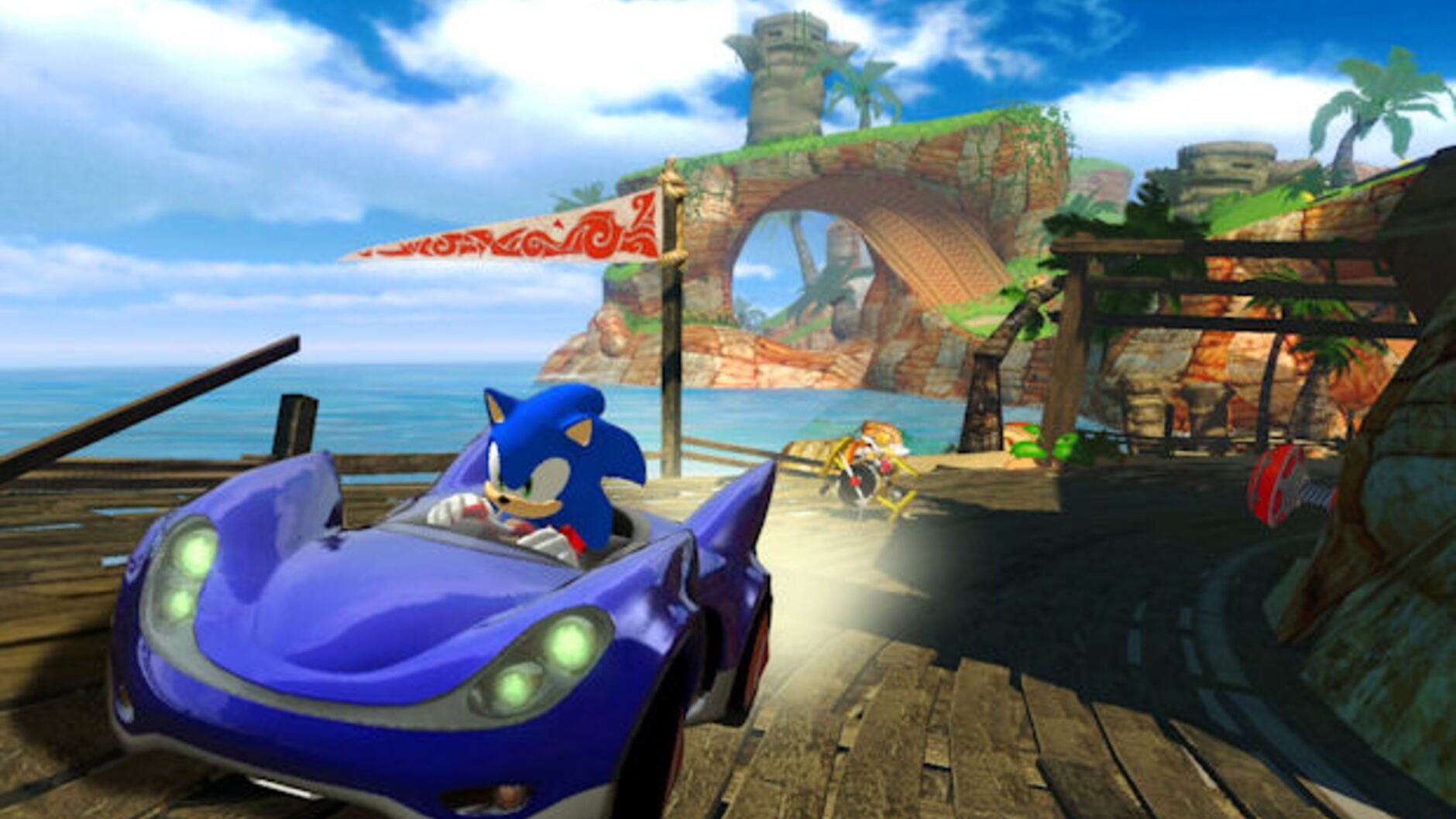 Screenshot for Sonic & Sega All-Stars Racing with Banjo-Kazooie