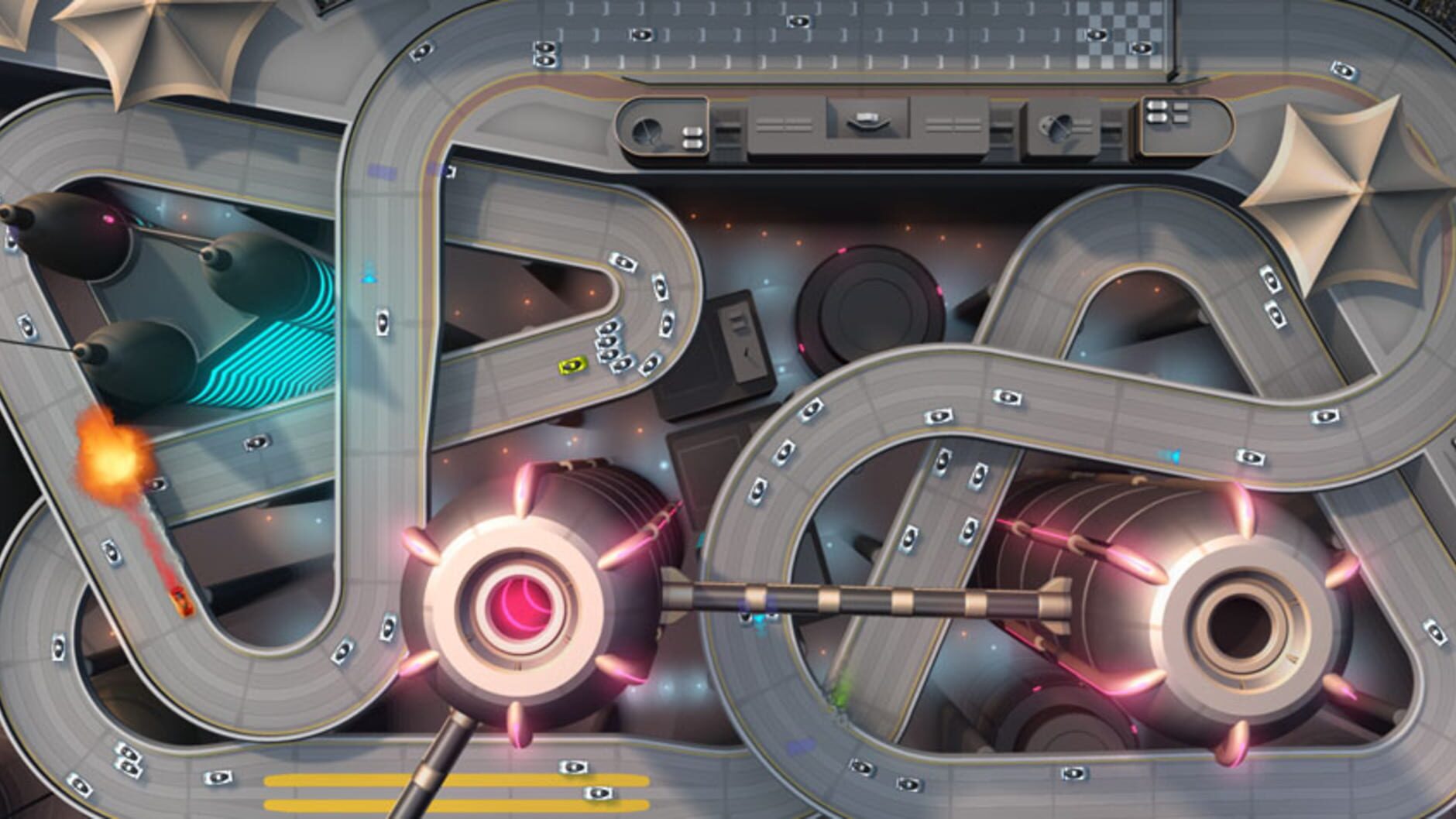 Screenshot for PixelJunk Racers