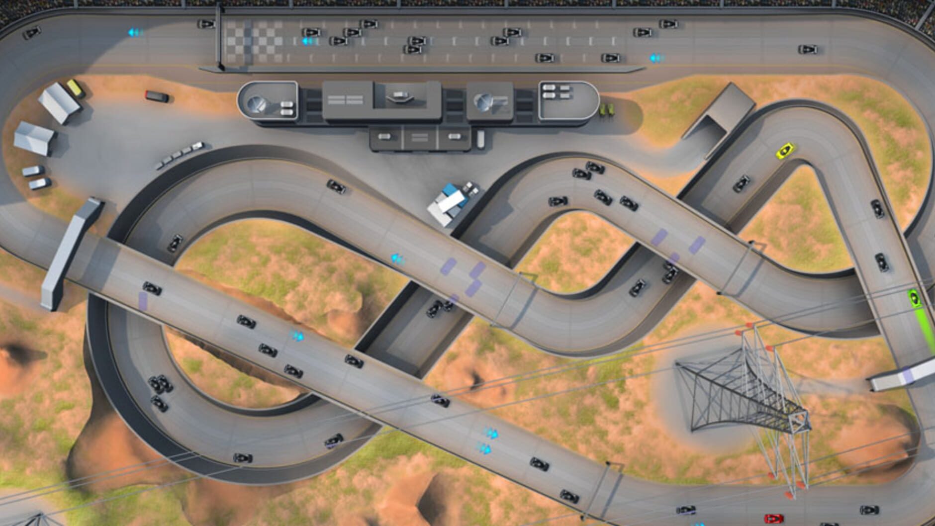Screenshot for PixelJunk Racers