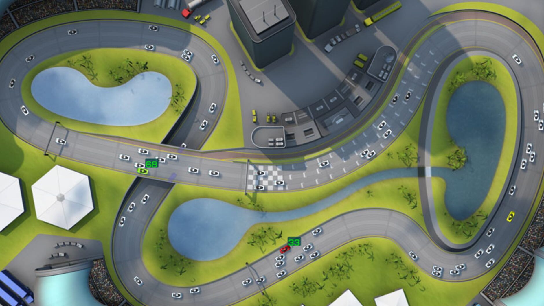 Screenshot for PixelJunk Racers