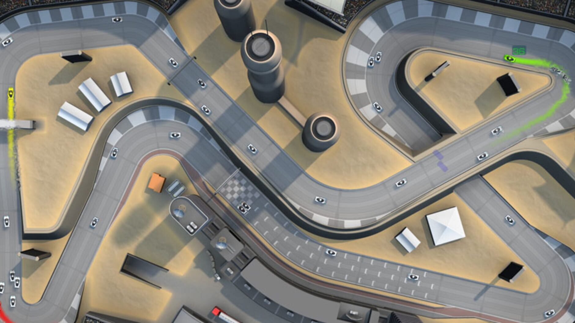 Screenshot for PixelJunk Racers