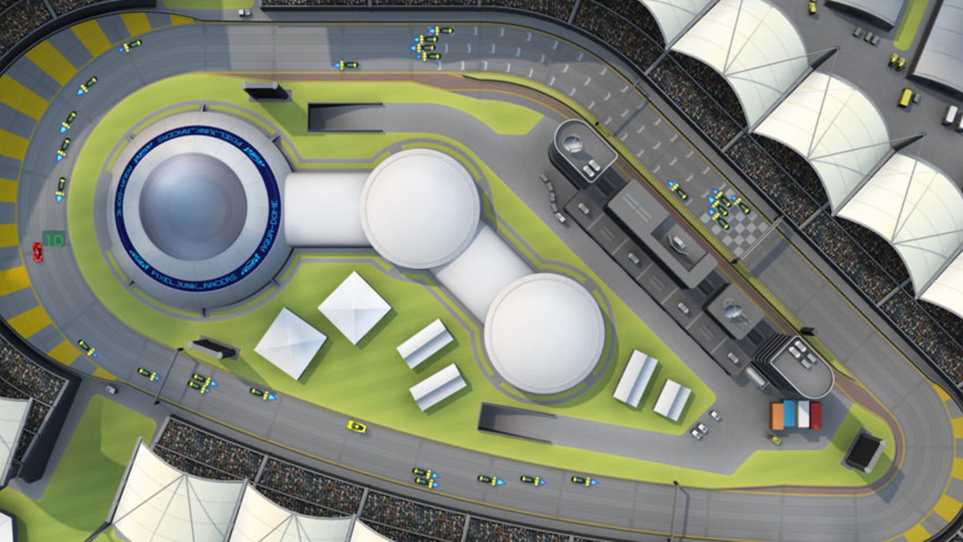 Screenshot for PixelJunk Racers