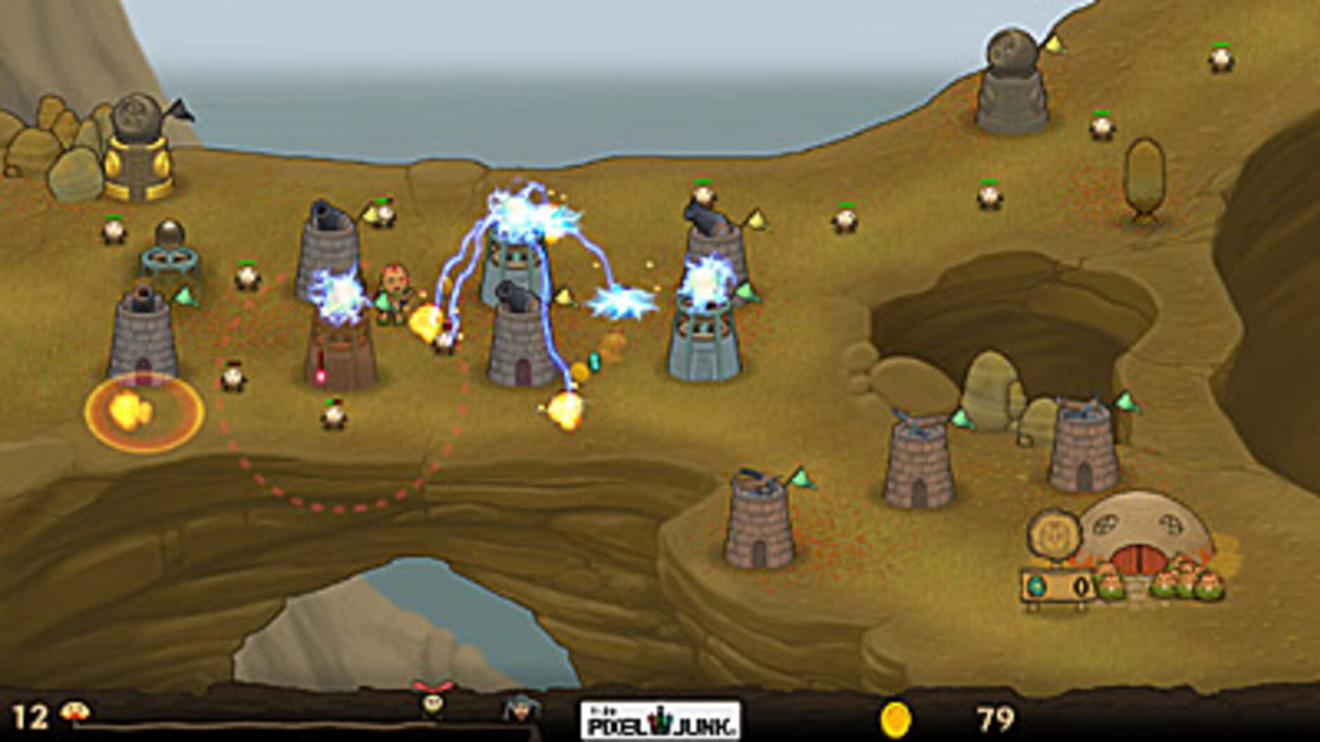 Screenshot for PixelJunk Monsters Encore
