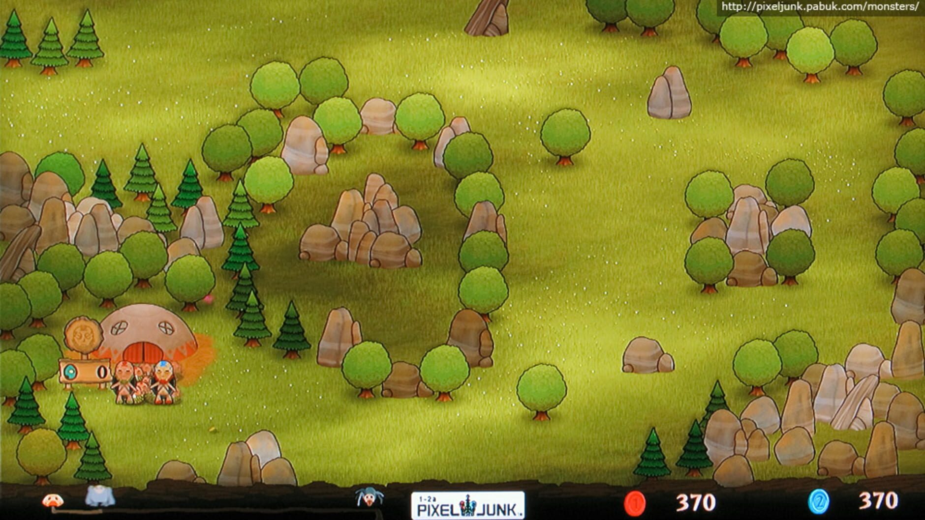 Screenshot for PixelJunk Monsters Encore