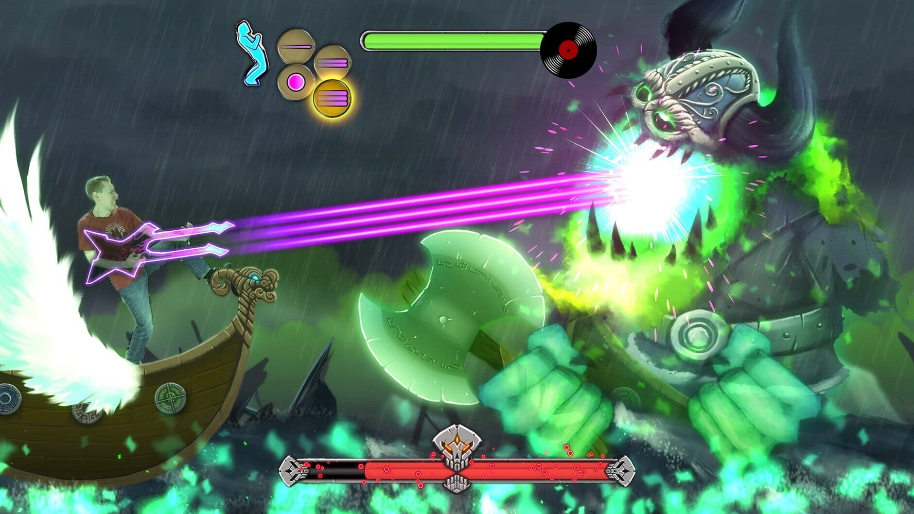 Screenshot for Air Guitar Warrior for Kinect