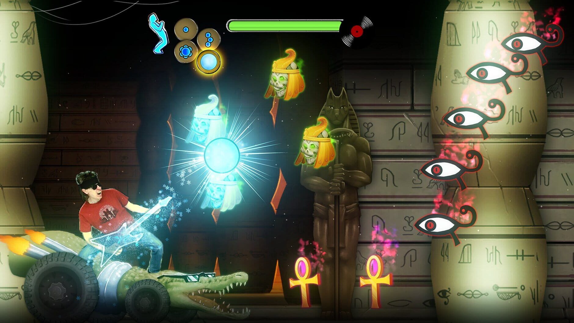 Screenshot for Air Guitar Warrior for Kinect