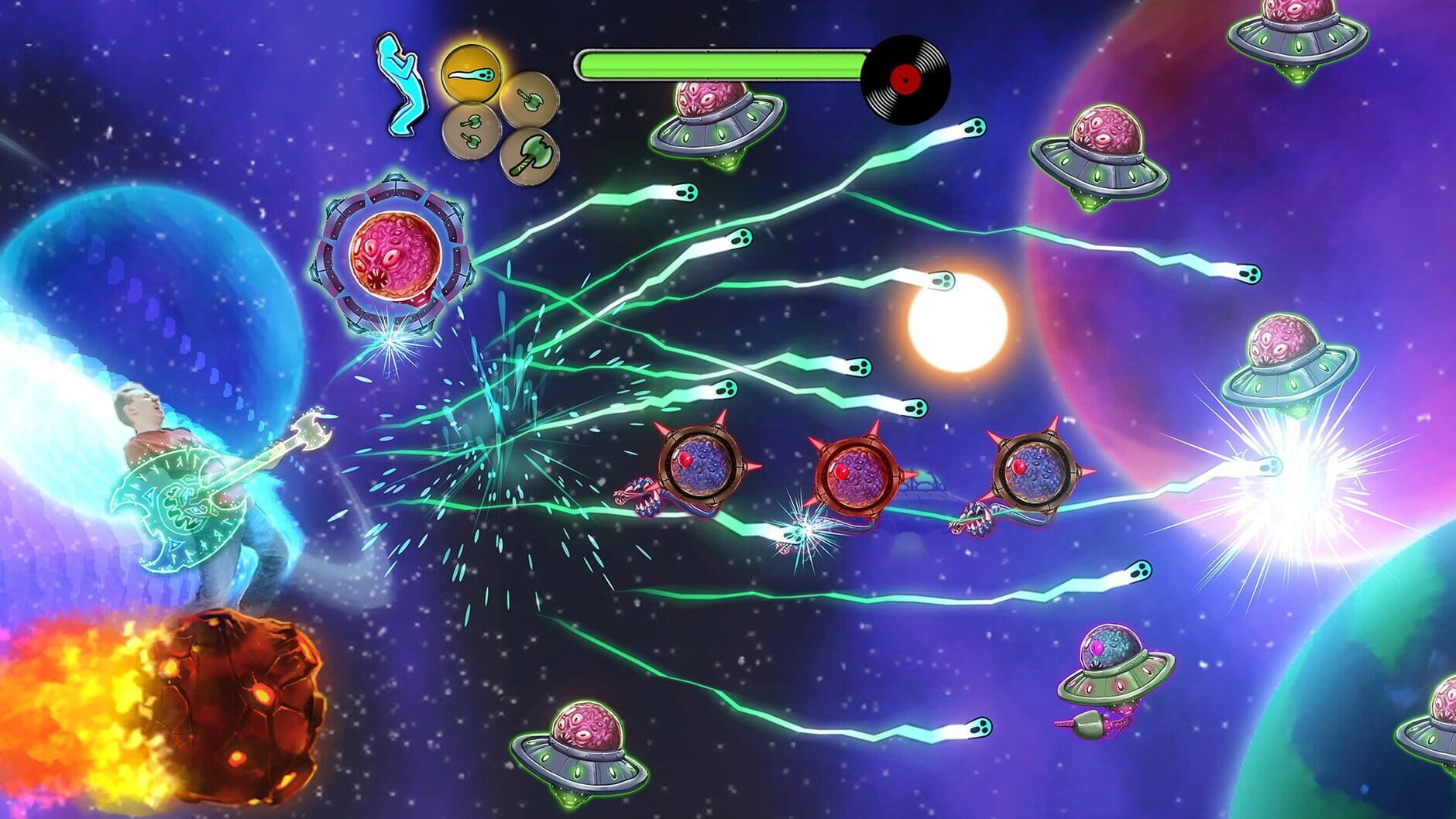 Screenshot for Air Guitar Warrior for Kinect