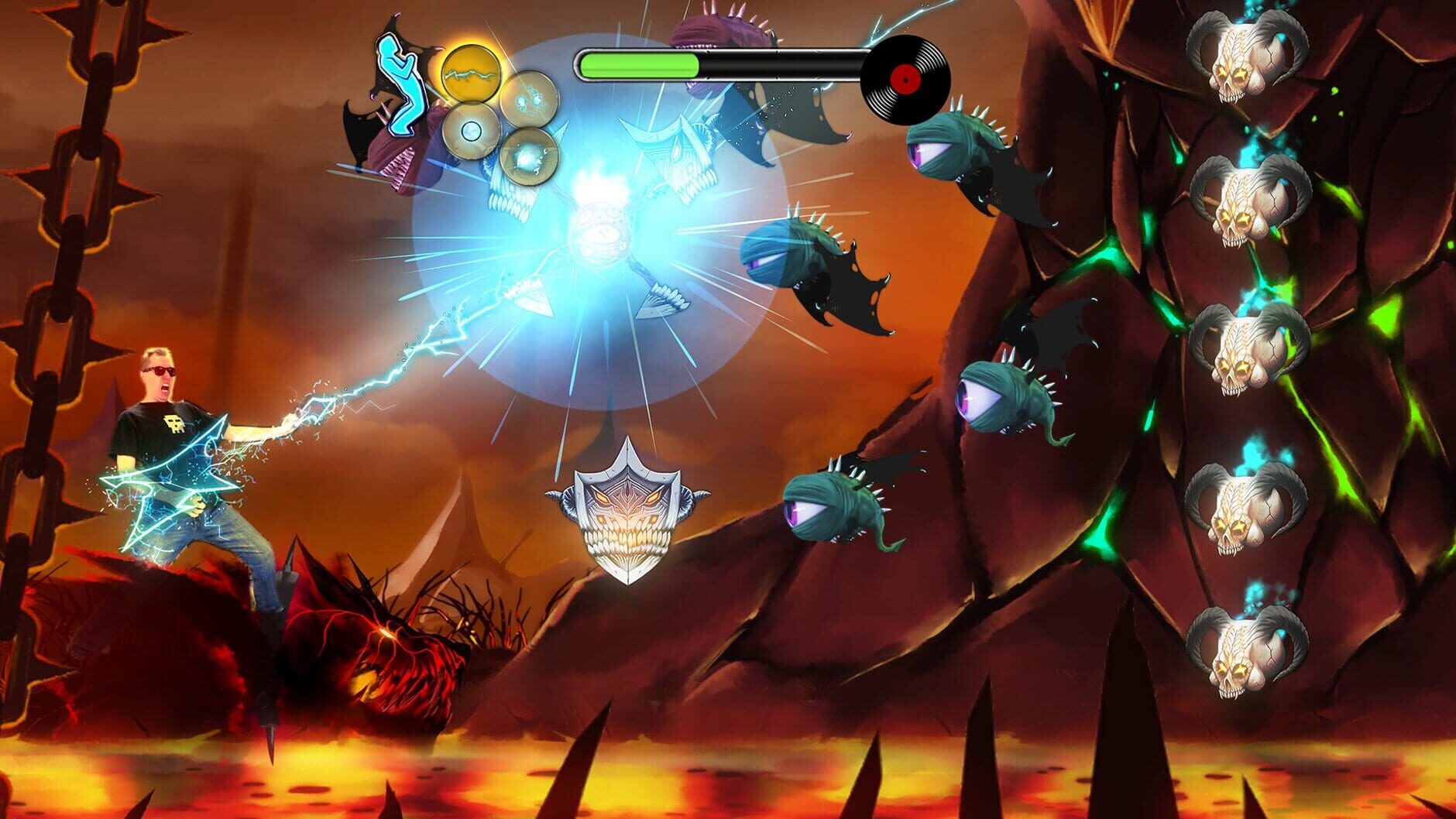Screenshot for Air Guitar Warrior for Kinect