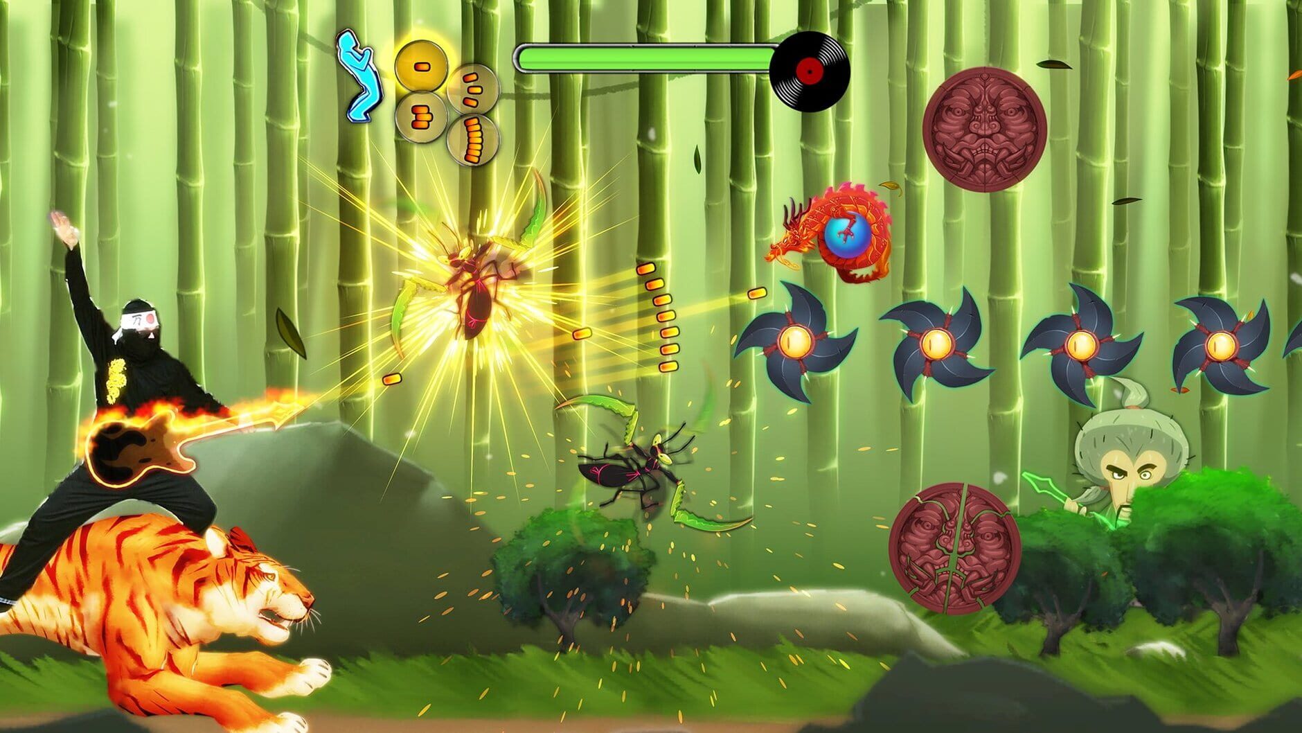 Screenshot for Air Guitar Warrior for Kinect