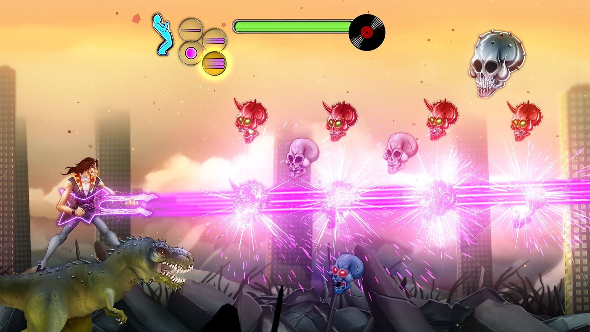 Screenshot for Air Guitar Warrior: Gamepad Edition
