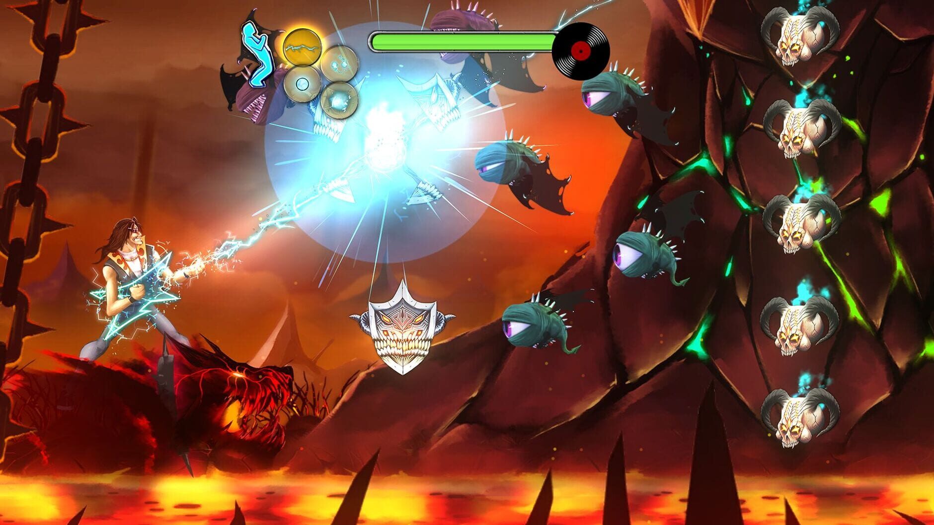Screenshot for Air Guitar Warrior: Gamepad Edition
