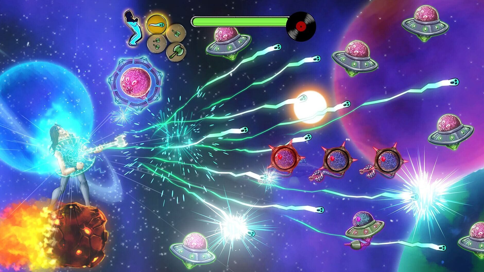 Screenshot for Air Guitar Warrior: Gamepad Edition