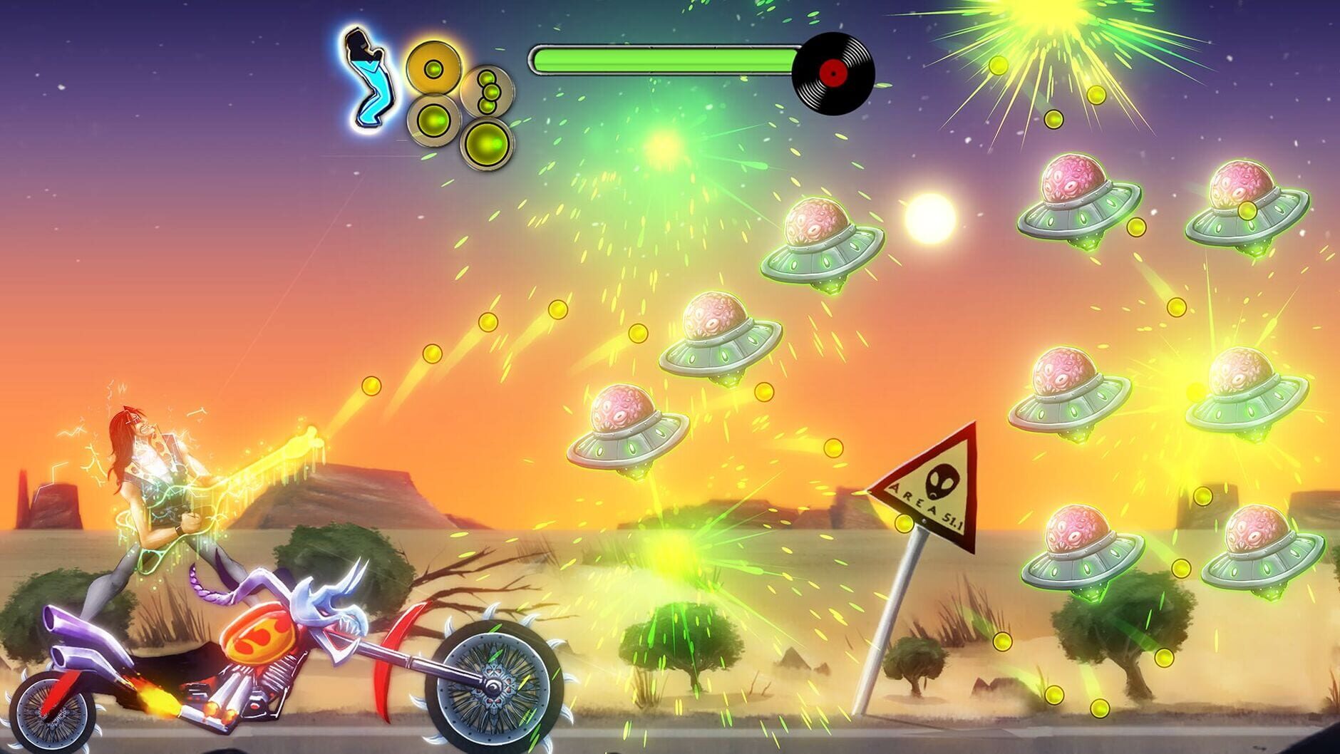 Screenshot for Air Guitar Warrior: Gamepad Edition