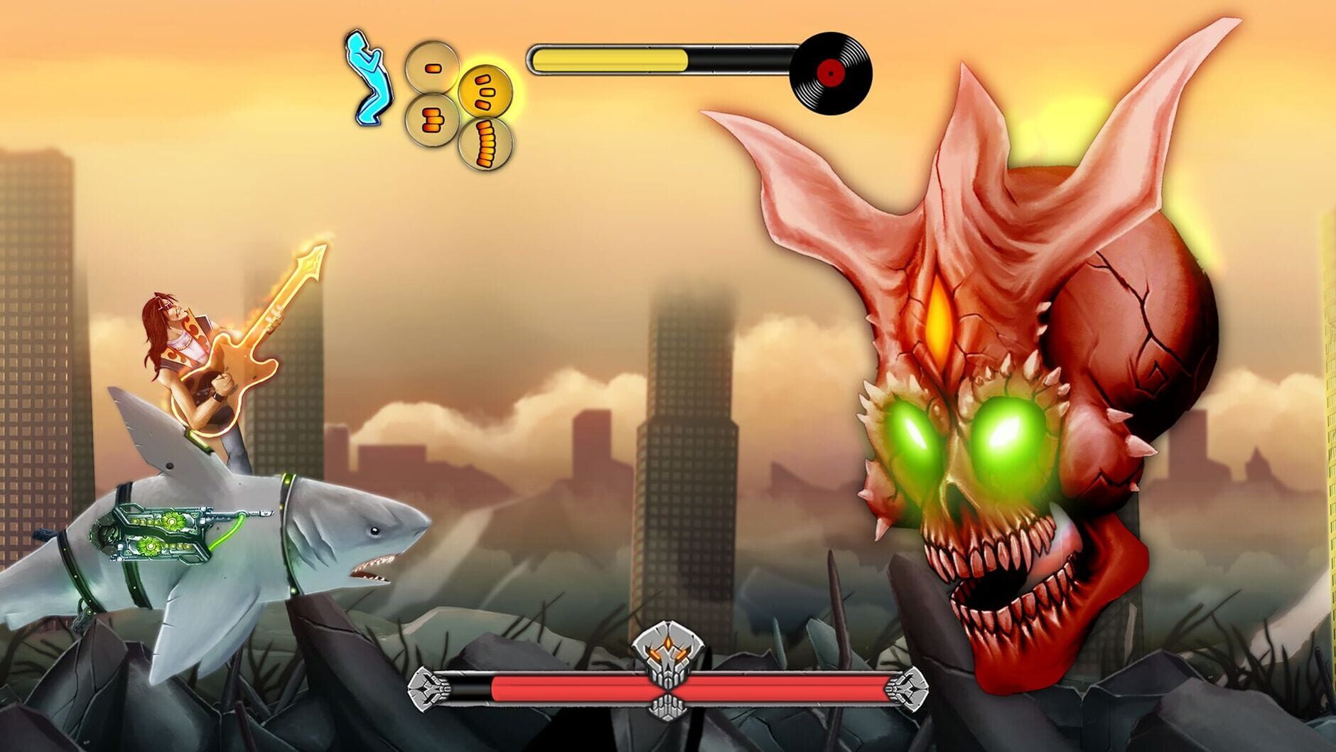 Screenshot for Air Guitar Warrior: Gamepad Edition