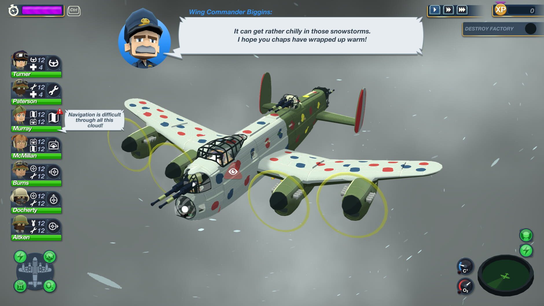 Screenshot for Bomber Crew: Secret Weapons