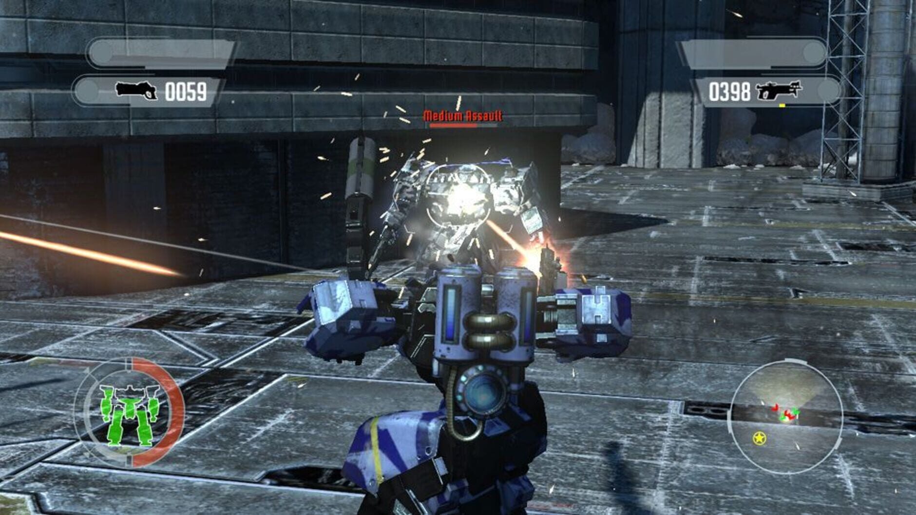 Screenshot for Front Mission Evolved: Wanzer Pack 2