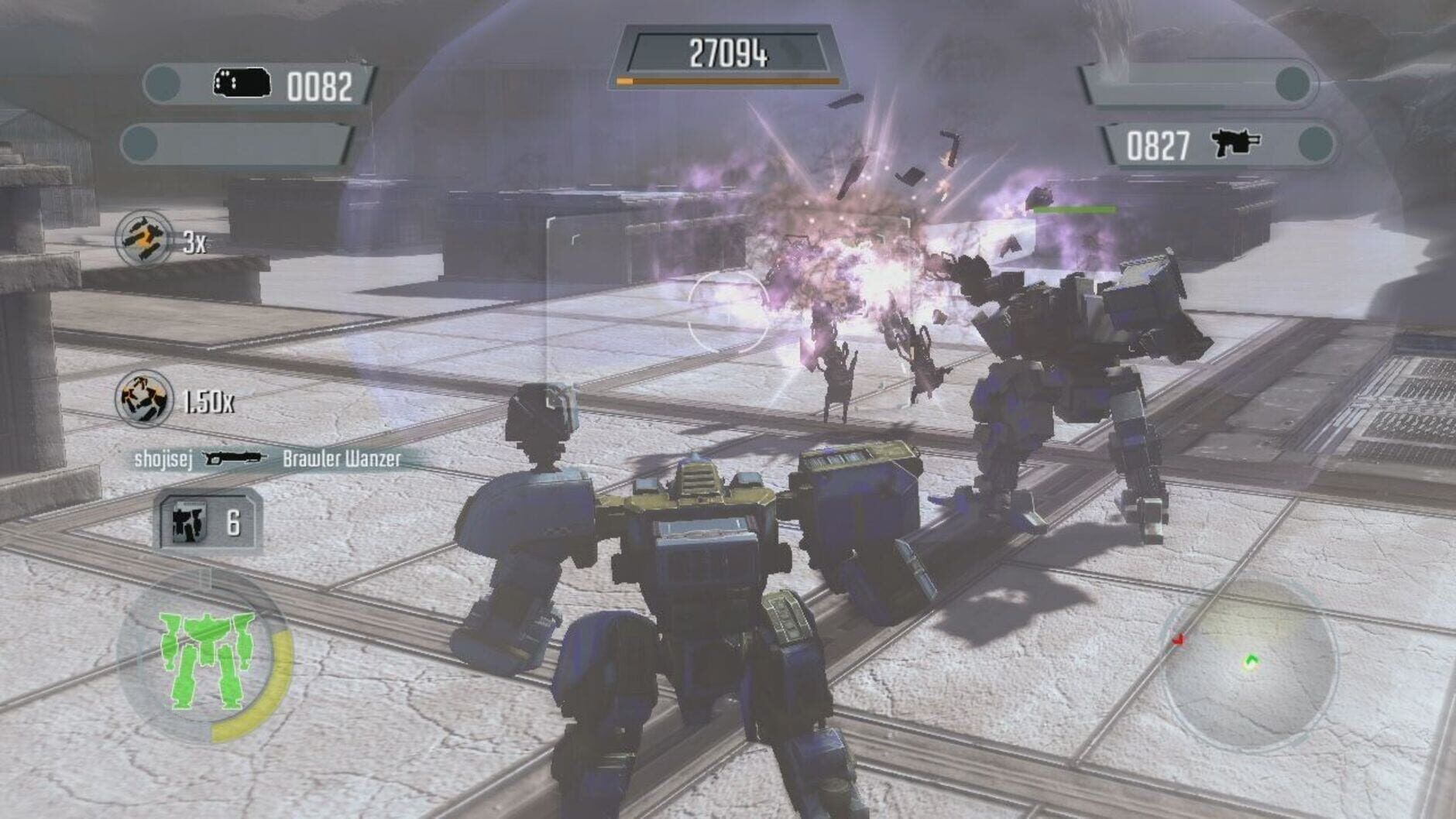 Screenshot for Front Mission Evolved: Last Stand