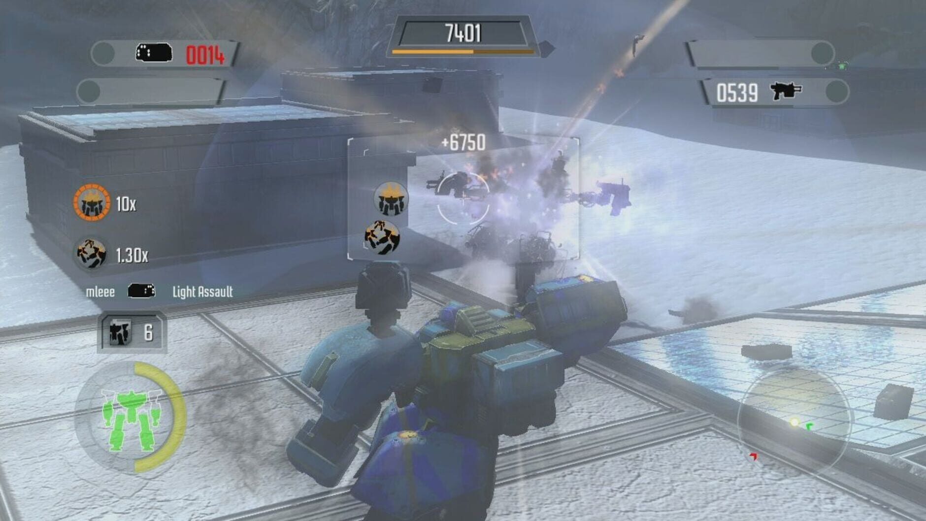 Screenshot for Front Mission Evolved: Last Stand