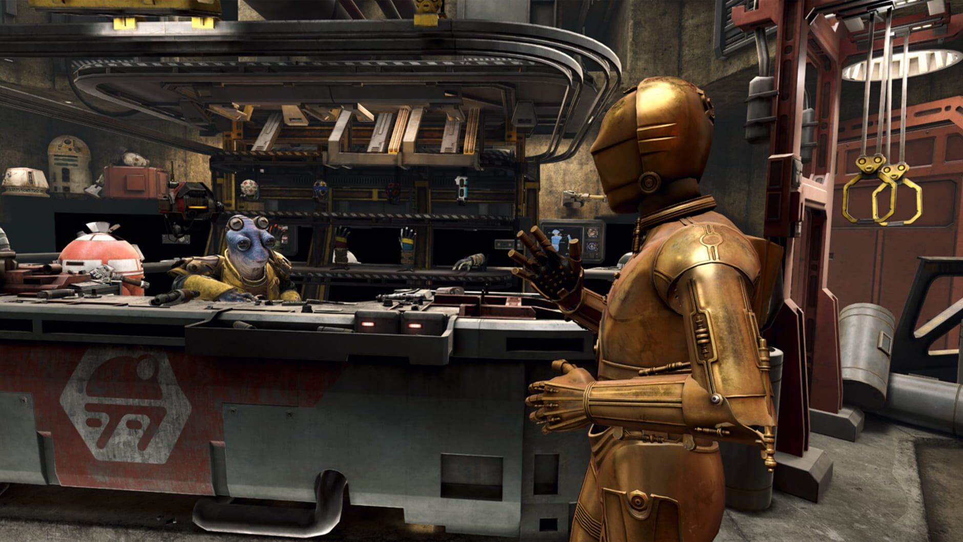 Screenshot for Star Wars: Tales from the Galaxy's Edge
