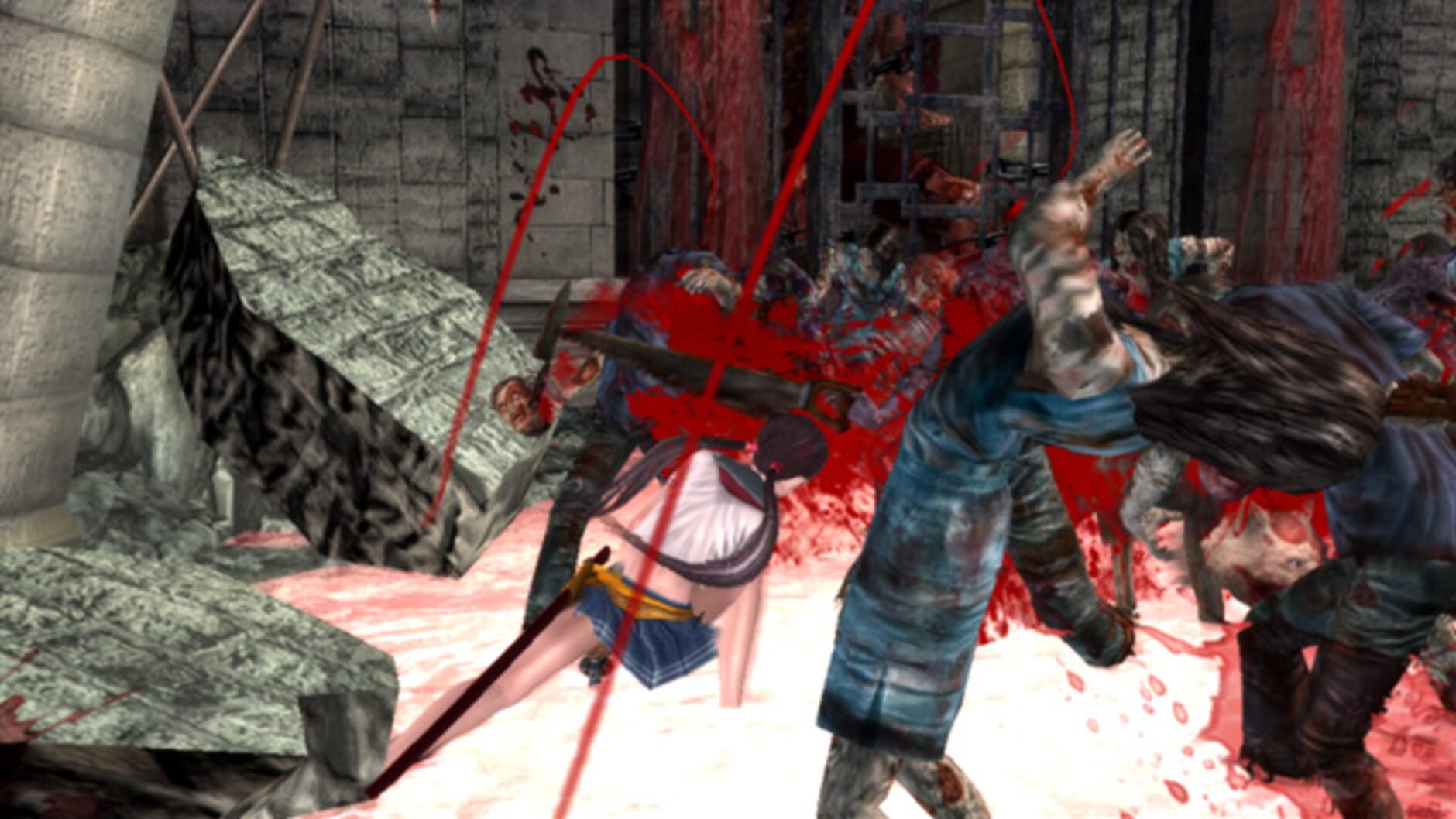 Screenshot for Onechanbara: Bikini Samurai Squad