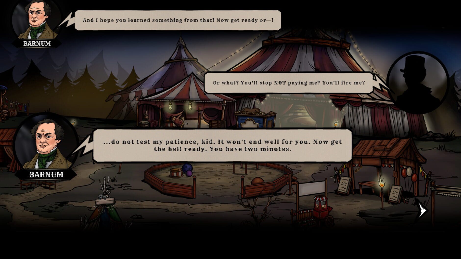 Screenshot for The Amazing American Circus