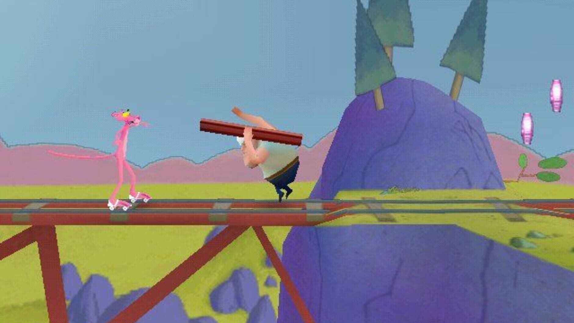 Screenshot for Pink Panther: Pinkadelic Pursuit