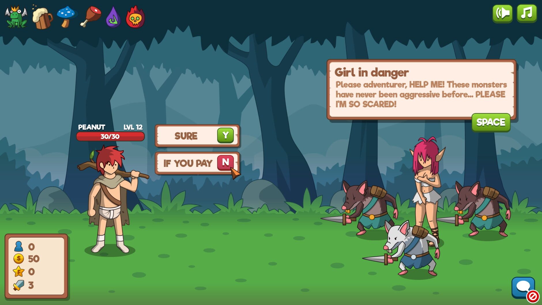 Screenshot for Who Needs a Hero?