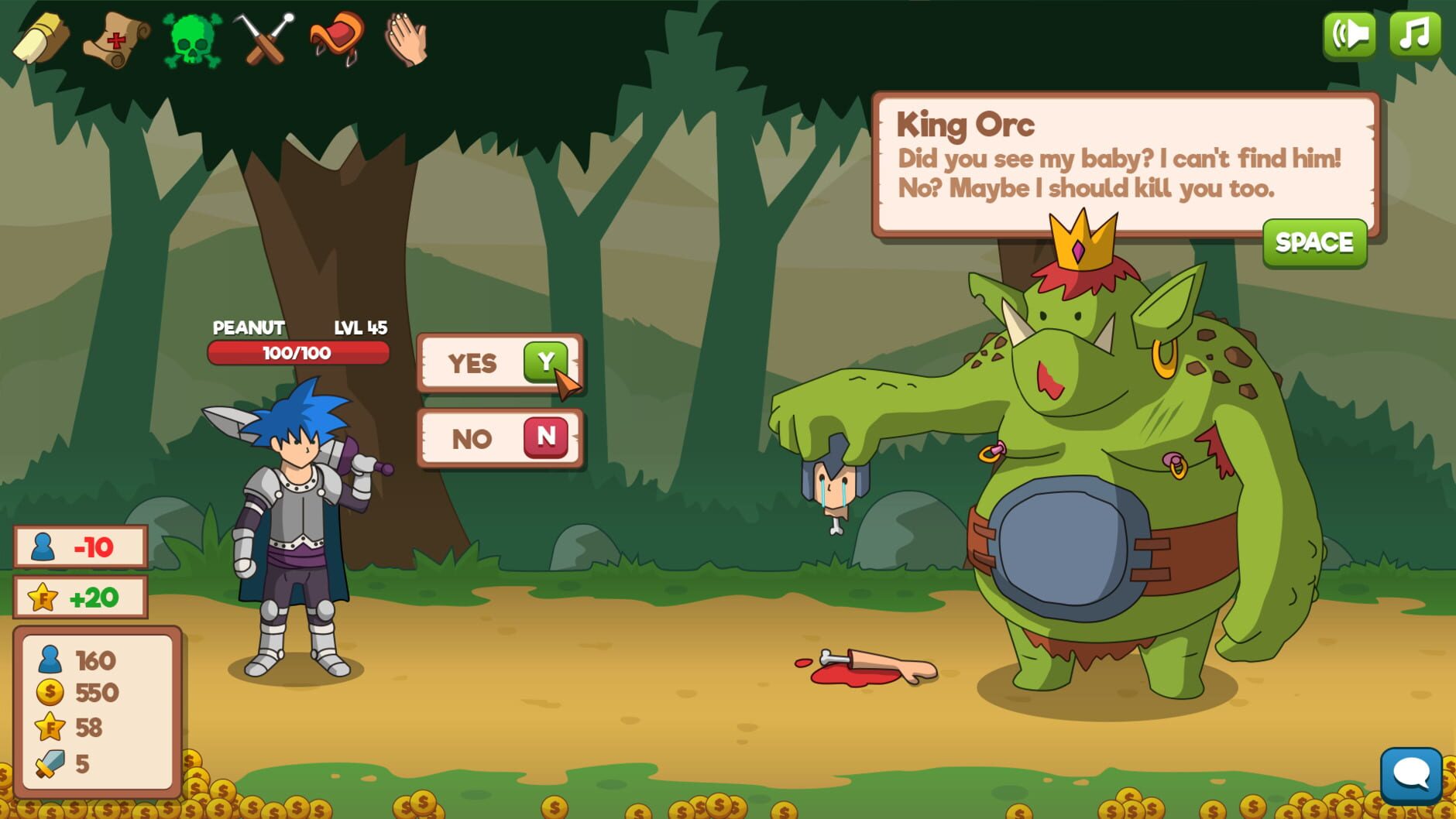 Screenshot for Who Needs a Hero?