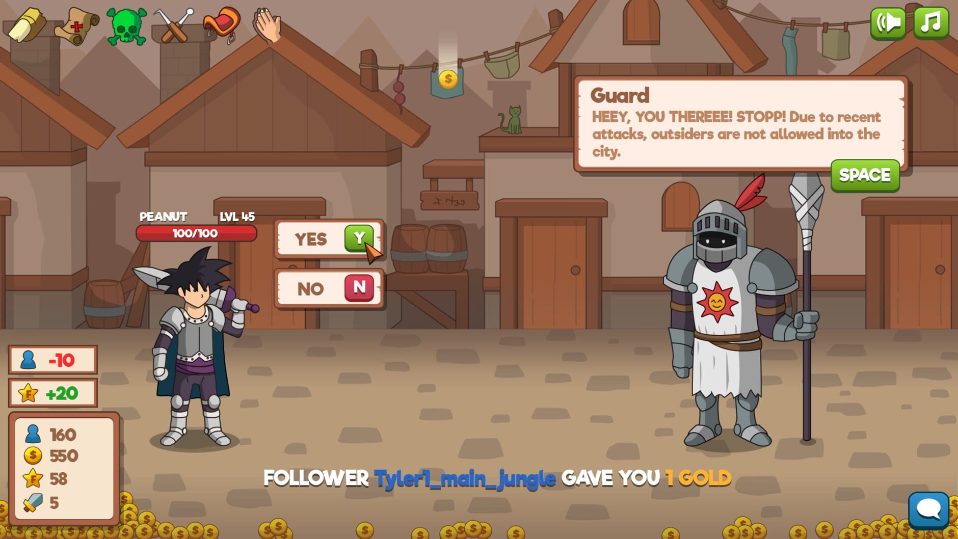 Screenshot for Who Needs a Hero?