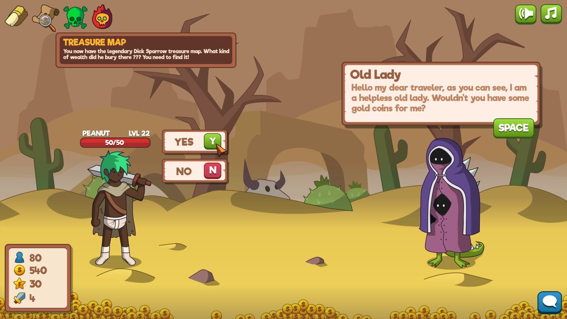 Screenshot for Who Needs a Hero?