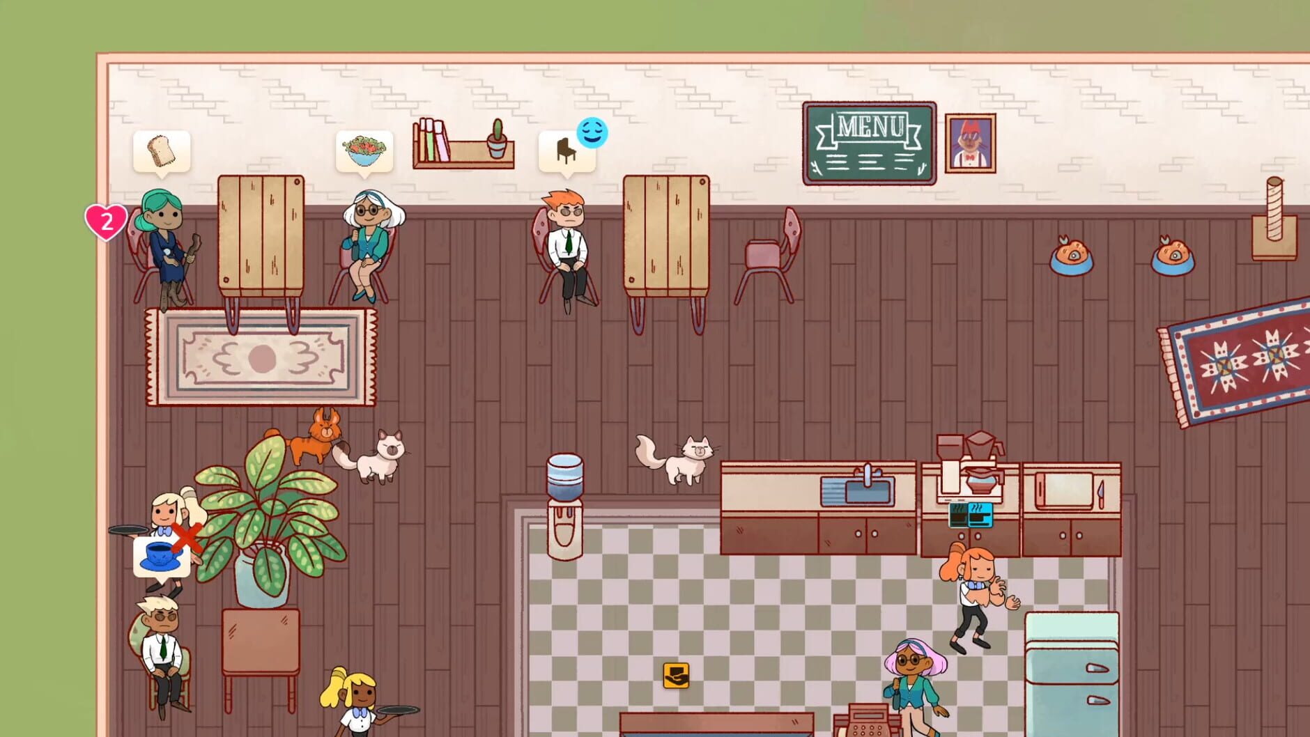 Screenshot for Cat Cafe Manager