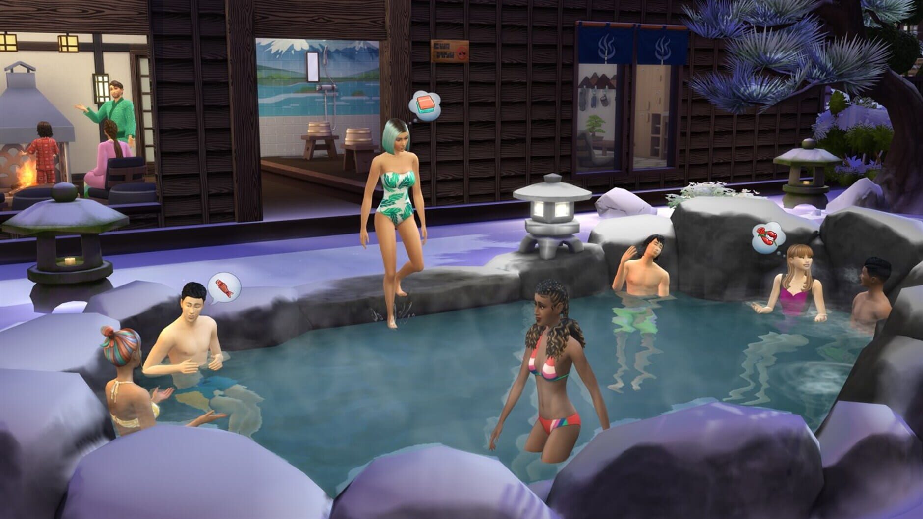 Screenshot for The Sims 4: Snowy Escape