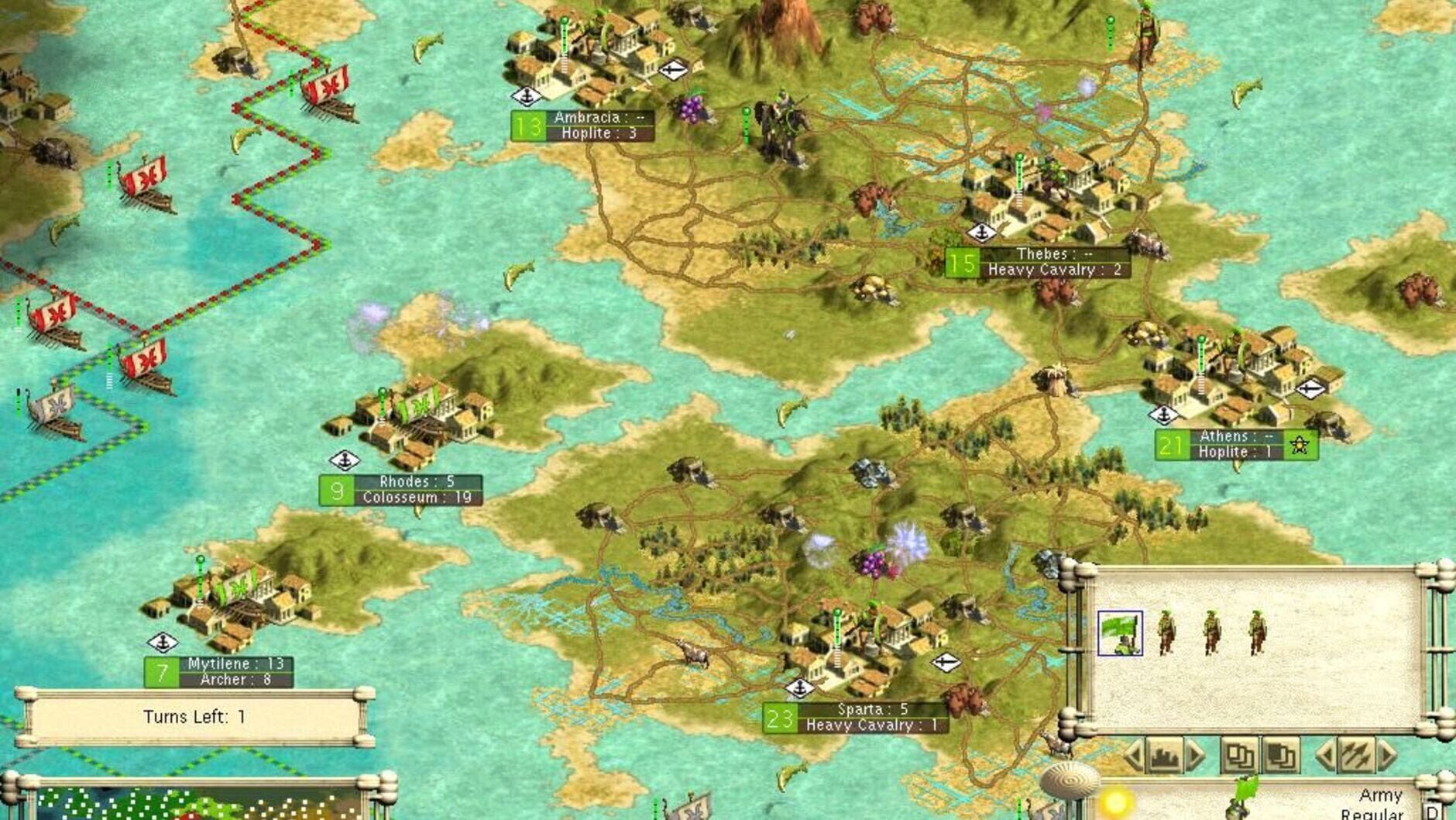 Screenshot for Sid Meier's Civilization III: Conquests