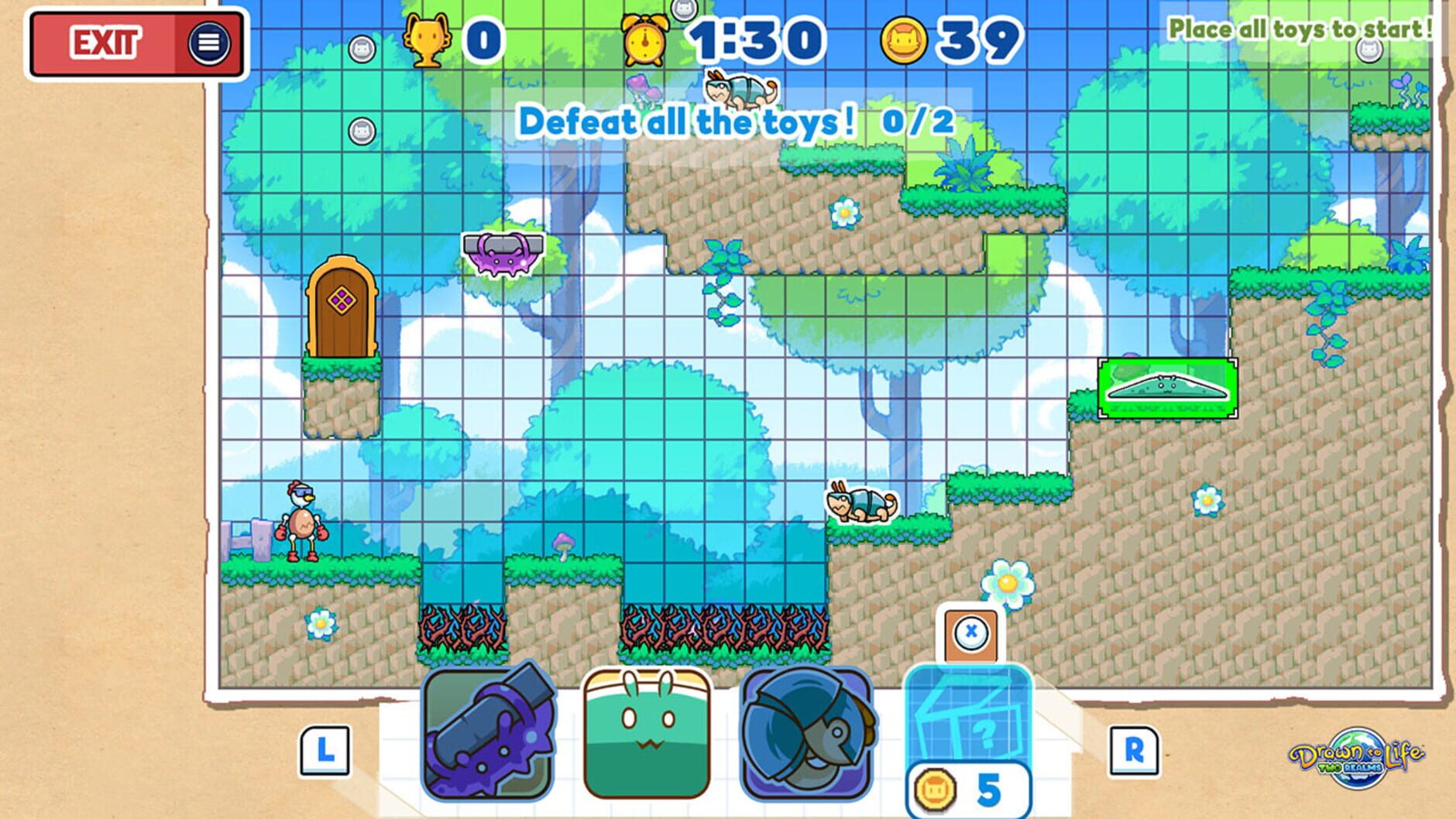 Screenshot for Drawn to Life: Two Realms