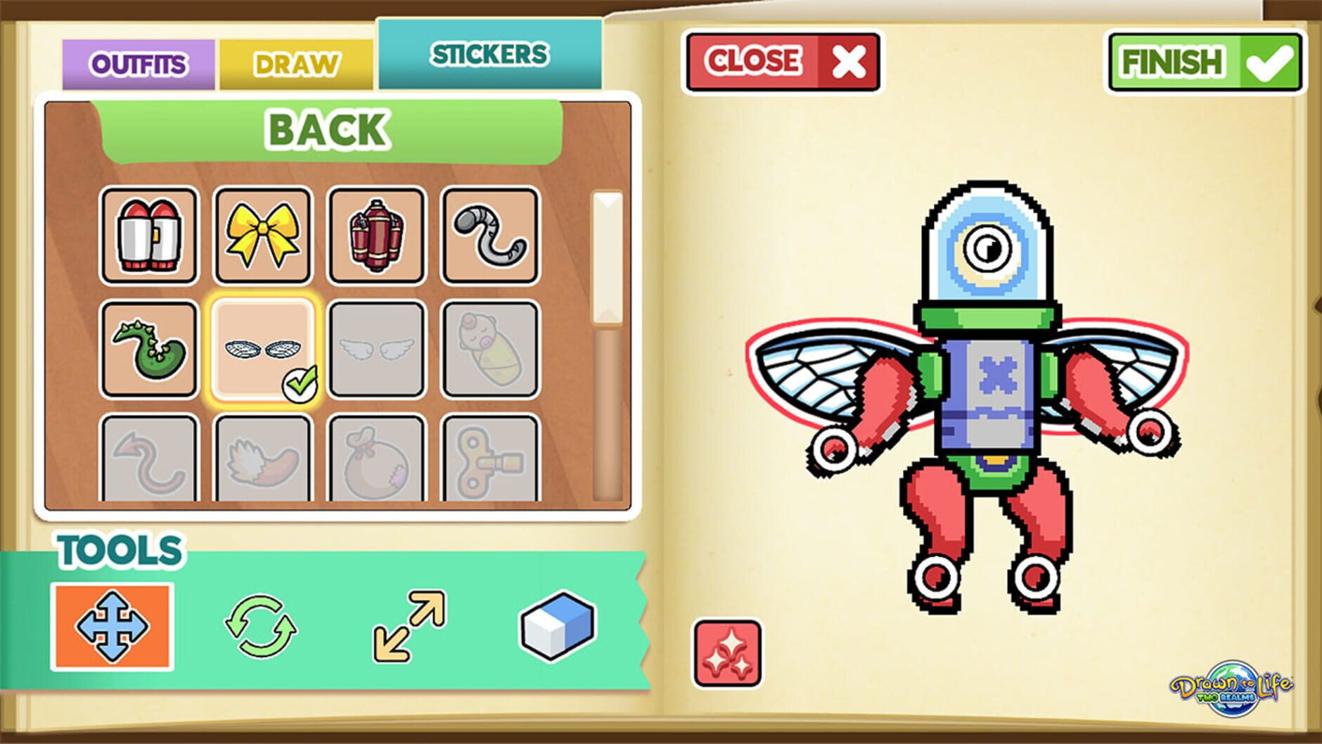 Screenshot for Drawn to Life: Two Realms